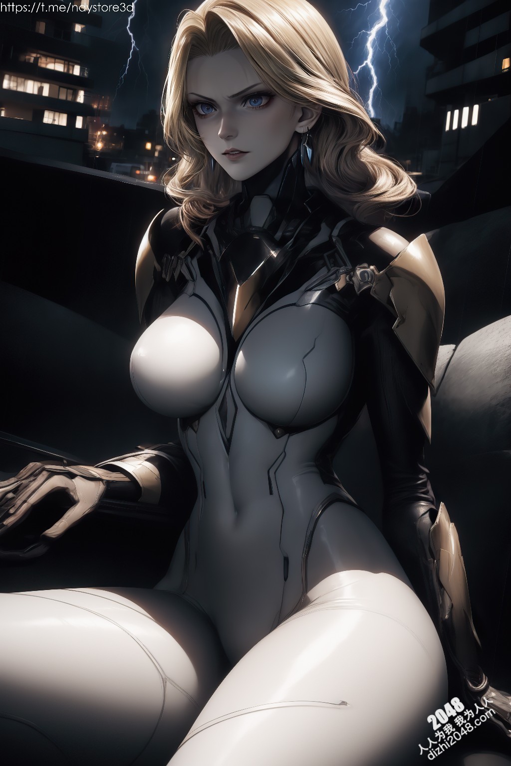 吞星女郎妮娜：都市魅影，致命诱惑，紧身衣下的秘密，霓虹都市的性感尤物(33)