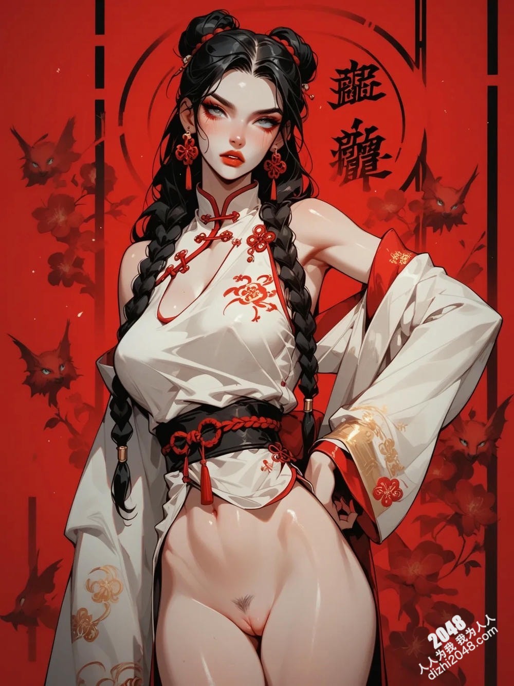旗袍尤物：青楼女子写真集——湿透的诱惑(27)