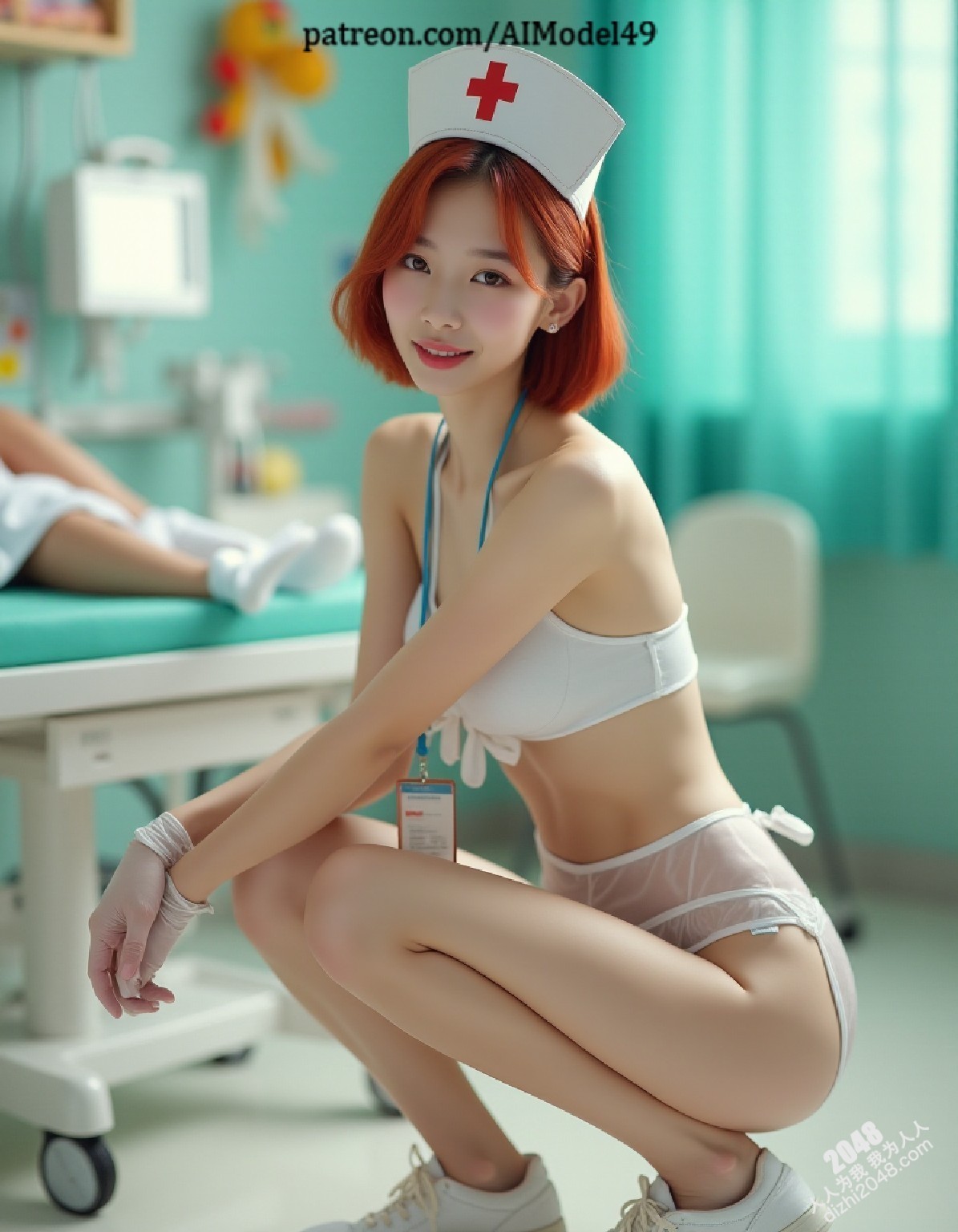 AI Model 49护士的秘密：制服诱惑下的致命吸引(13)