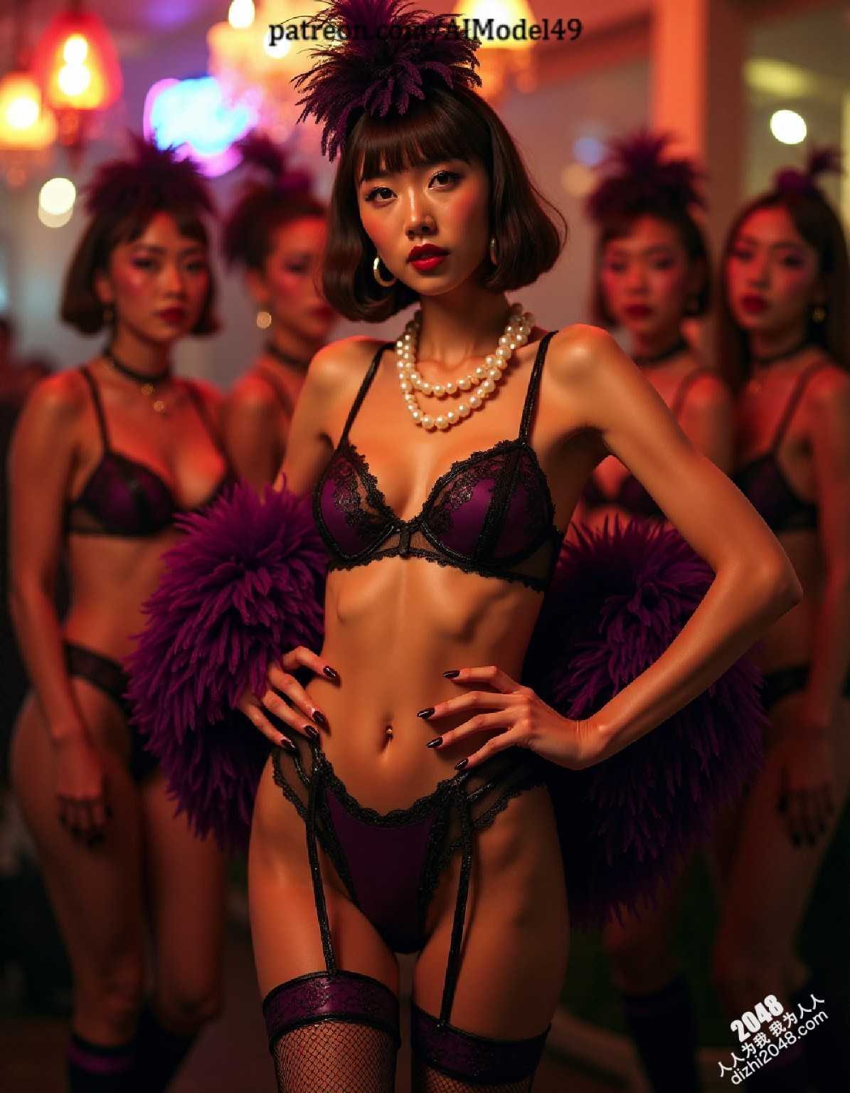 AI Model 49护士的秘密：制服诱惑下的致命吸引(35)