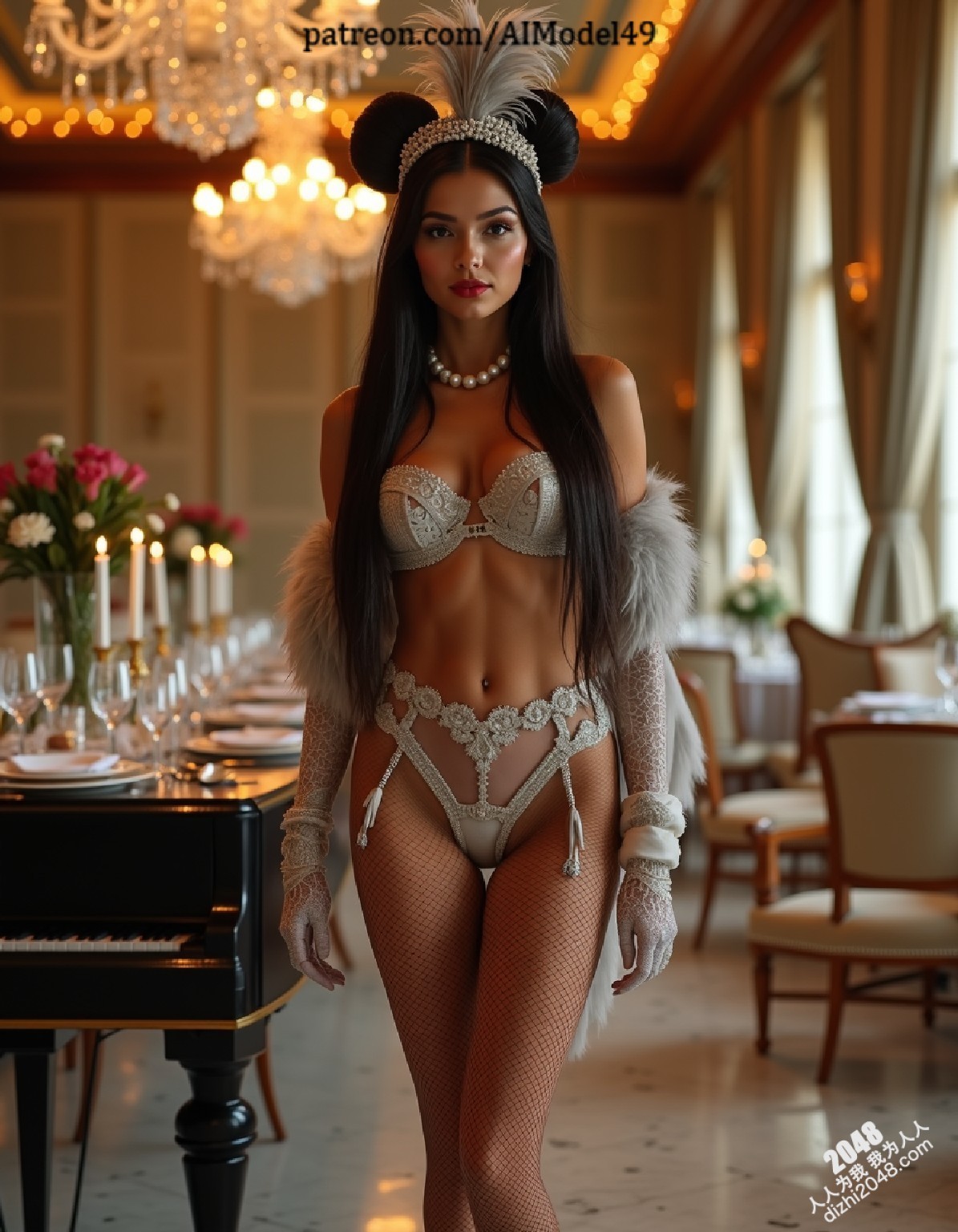AI Model 49护士的秘密：制服诱惑下的致命吸引(49)