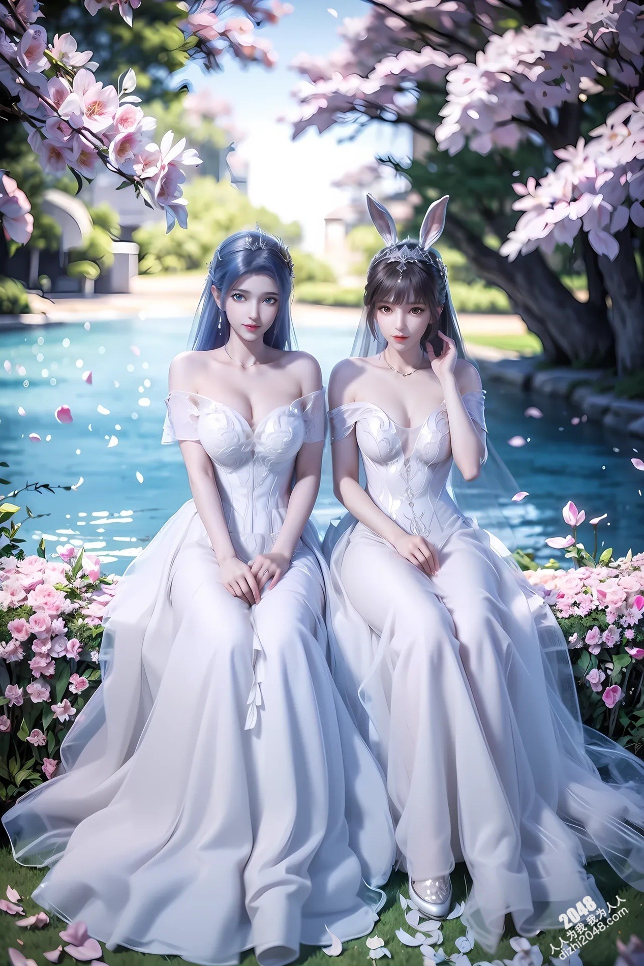 斗罗大陆之阿银与小舞的婚礼：绝美新娘，羞涩爱恋，唯美婚纱照