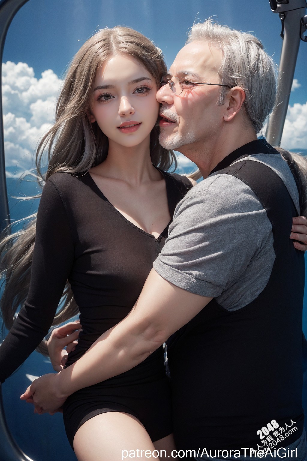 高空诱惑：绝美尤物跳伞前的禁忌瞬间，傲人双峰呼之欲出，令人血脉喷张！(20)