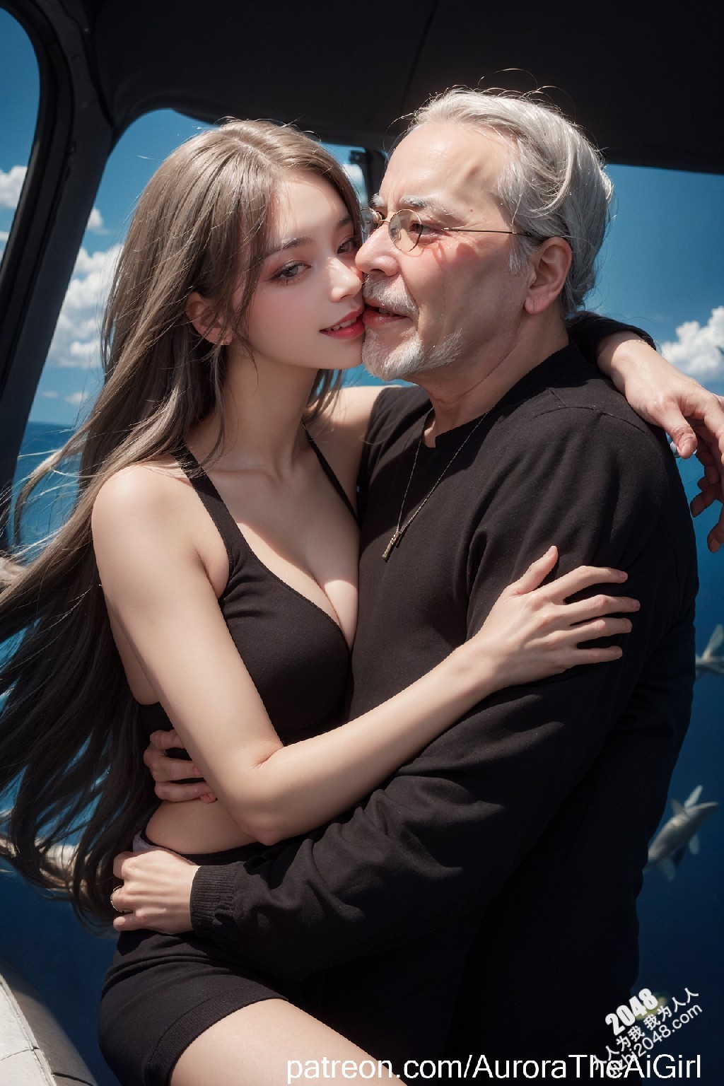 高空诱惑：绝美尤物跳伞前的禁忌瞬间，傲人双峰呼之欲出，令人血脉喷张！(22)