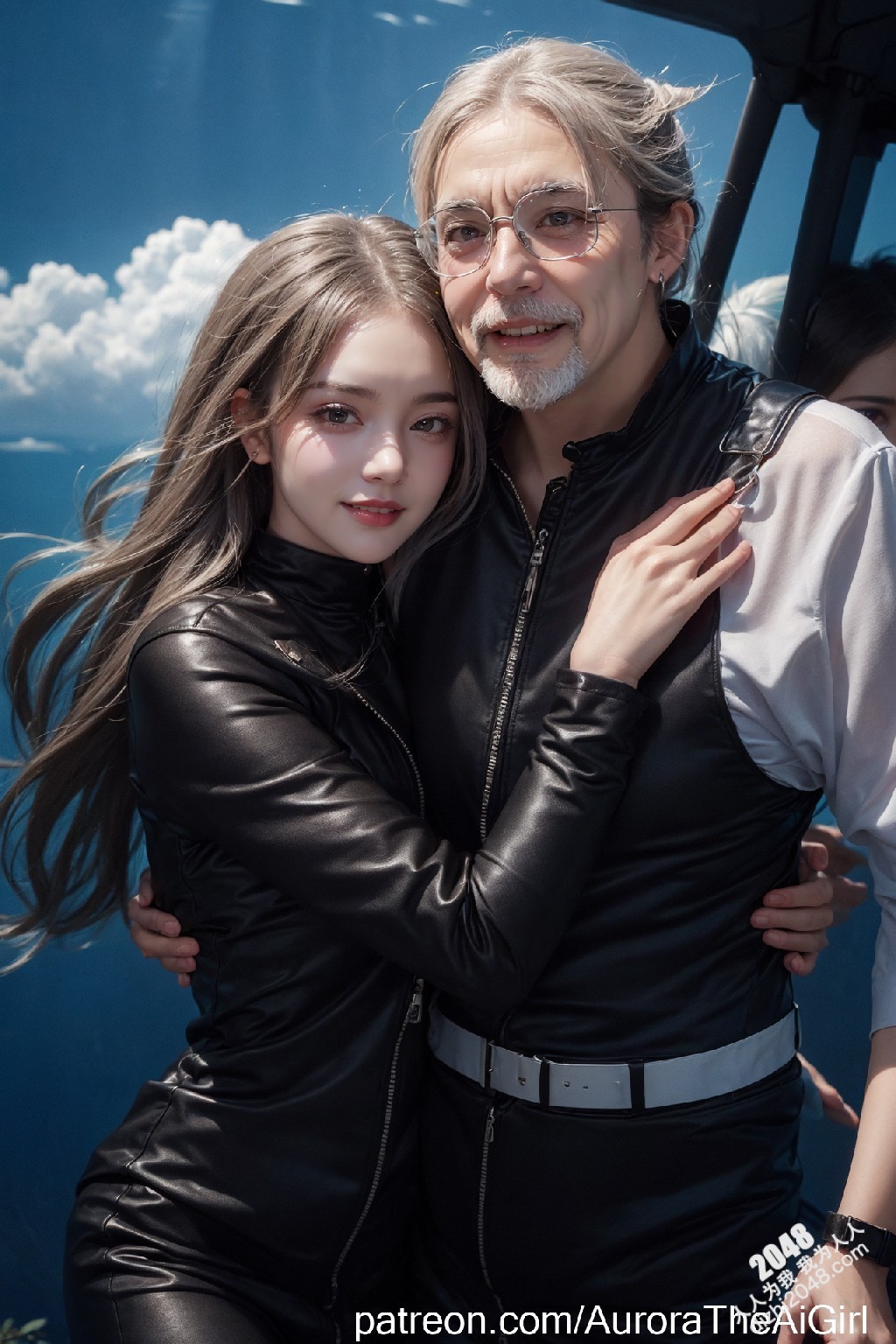 高空诱惑：绝美尤物跳伞前的禁忌瞬间，傲人双峰呼之欲出，令人血脉喷张！(41)