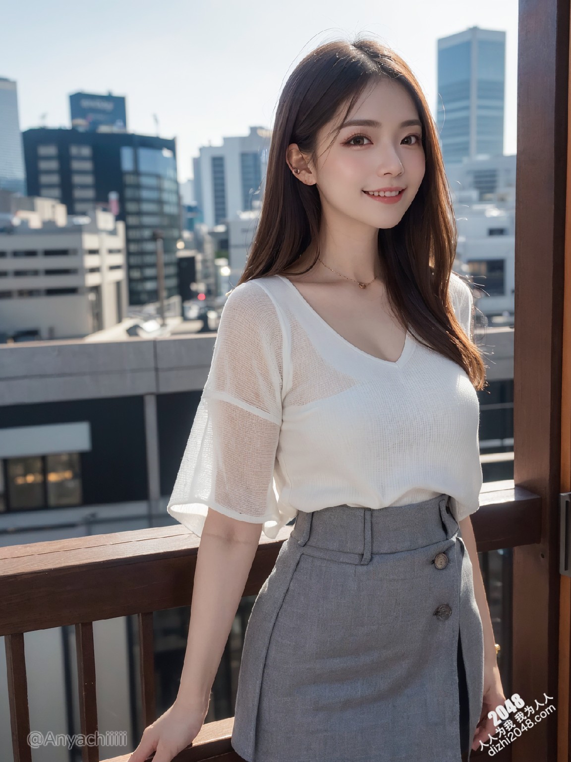 东京街头邂逅：Anyachii的魅惑瞬间(22)