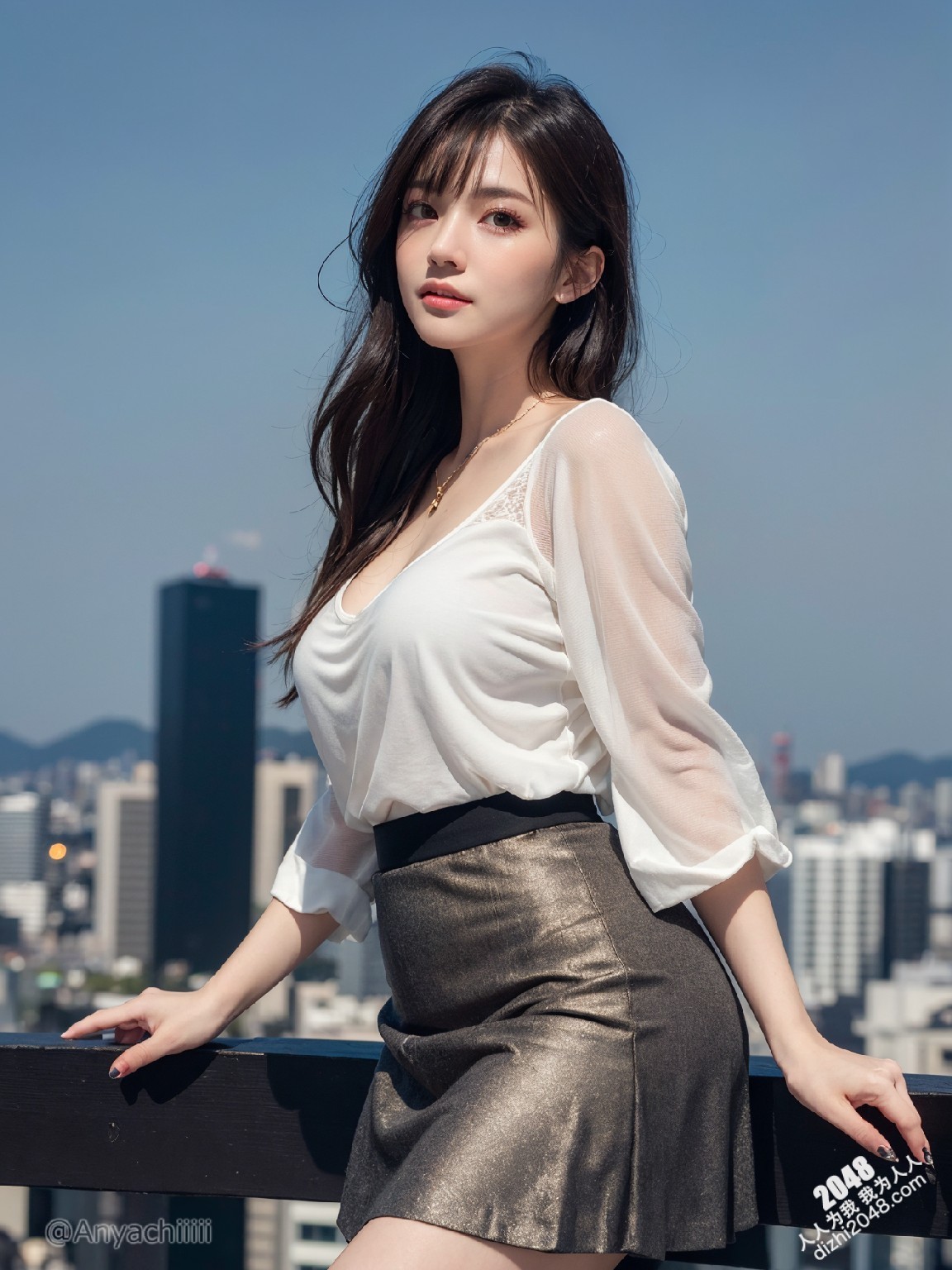 东京街头邂逅：Anyachii的魅惑瞬间(50)