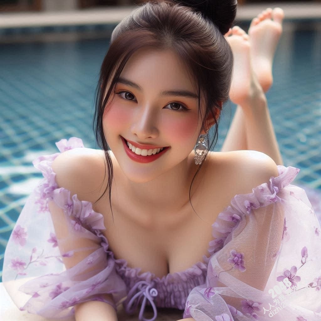 泳池边的樱花少女：诱人的曲线与青春的活力(13)