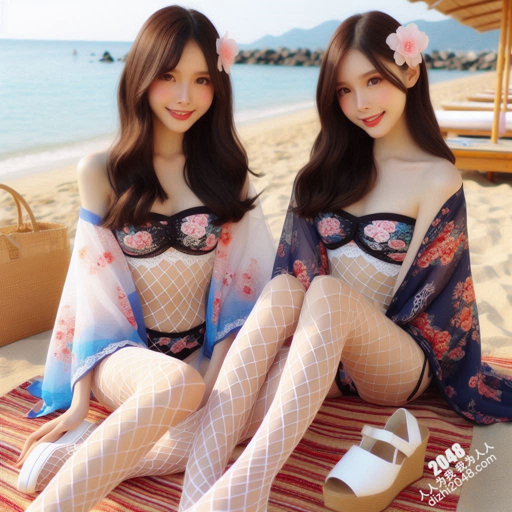 海滩上的秘密：双胞胎姐妹的夏日诱惑(19)