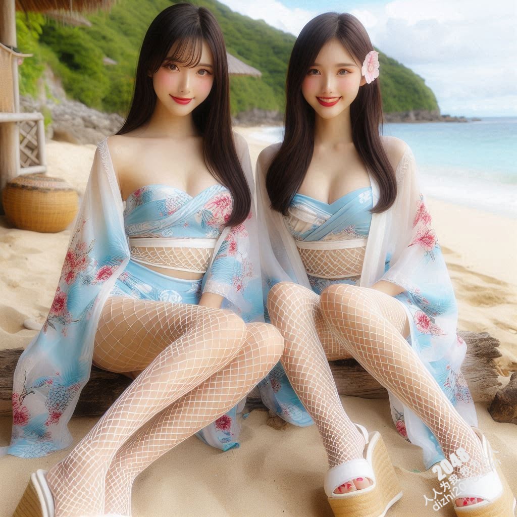 海滩上的秘密：双胞胎姐妹的夏日诱惑(24)