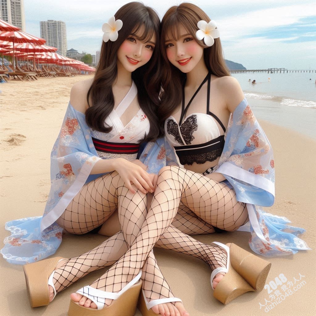 海滩上的秘密：双胞胎姐妹的夏日诱惑(30)