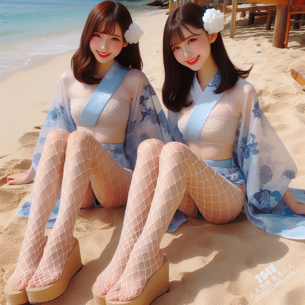 海滩上的秘密：双胞胎姐妹的夏日诱惑(34)