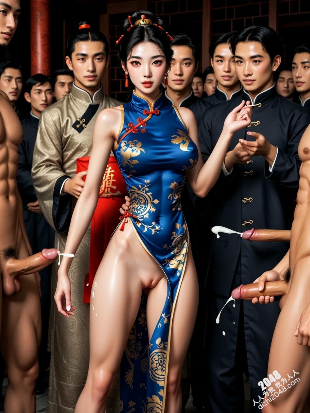 旗袍尤物青楼夜：一场禁忌的盛宴(26)