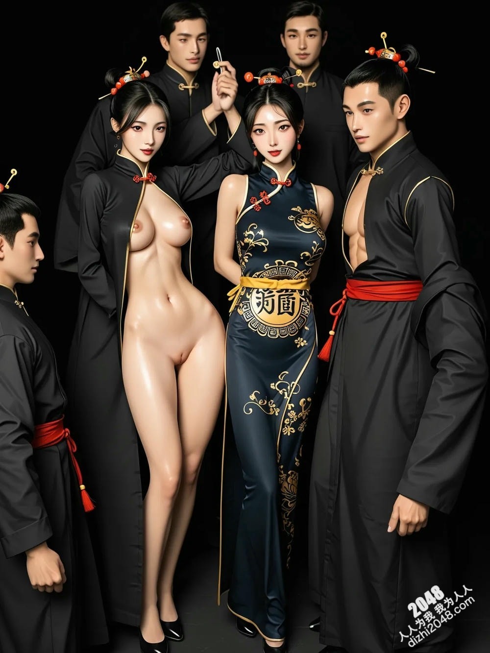 旗袍尤物青楼夜：一场禁忌的盛宴(30)