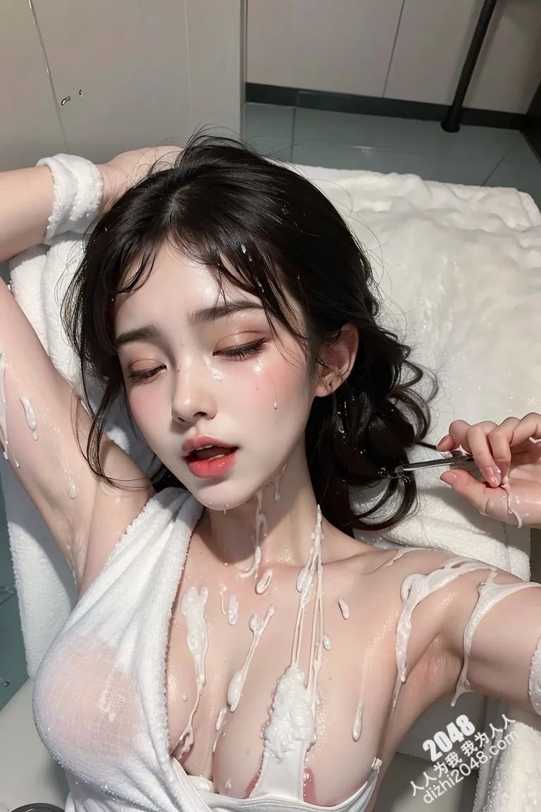 佳丽Kaori的牛奶浴：湿身诱惑，极致体验(28)