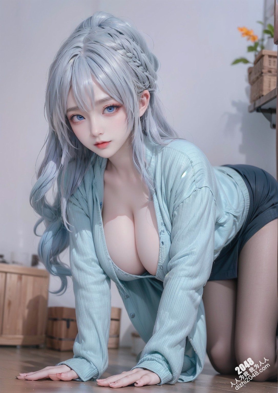 雪乃深冬的诱惑：高领毛衣下的秘密，厨房里的禁忌游戏(4)
