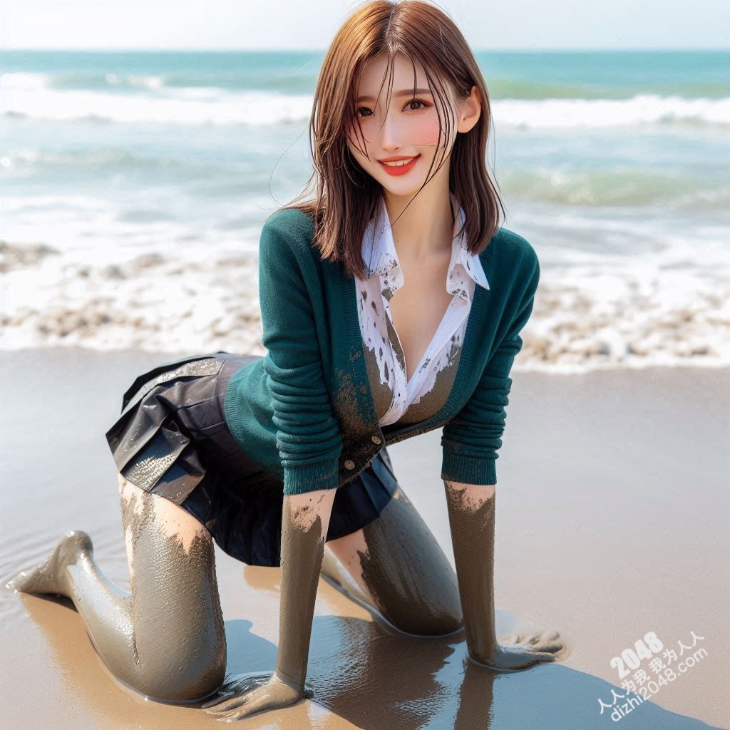 海滩上的尤物：湿身诱惑，令人窒息的性感(4)