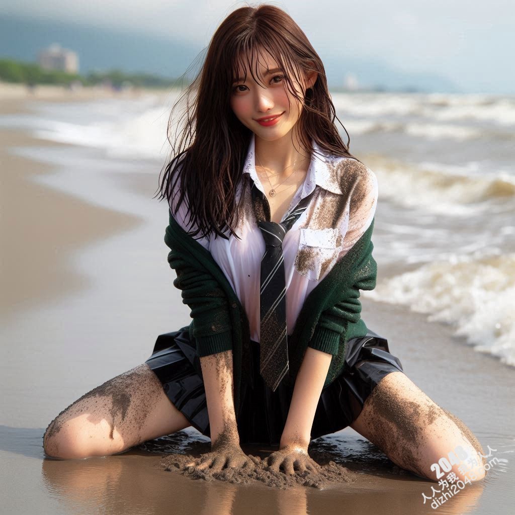 海滩上的尤物：湿身诱惑，令人窒息的性感(12)