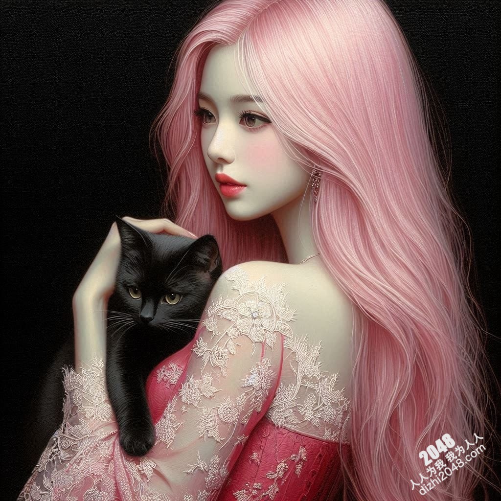 旗袍美女与黑猫的暧昧夜：一场禁忌的温柔缠绵(6)
