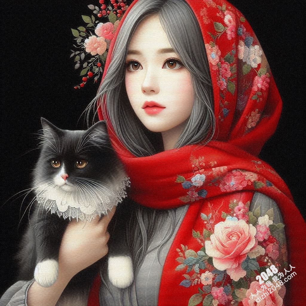 旗袍美女与黑猫的暧昧夜：一场禁忌的温柔缠绵(25)