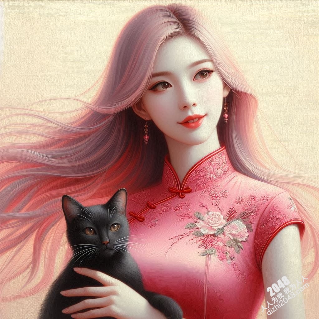旗袍美女与黑猫的暧昧夜：一场禁忌的温柔缠绵(26)
