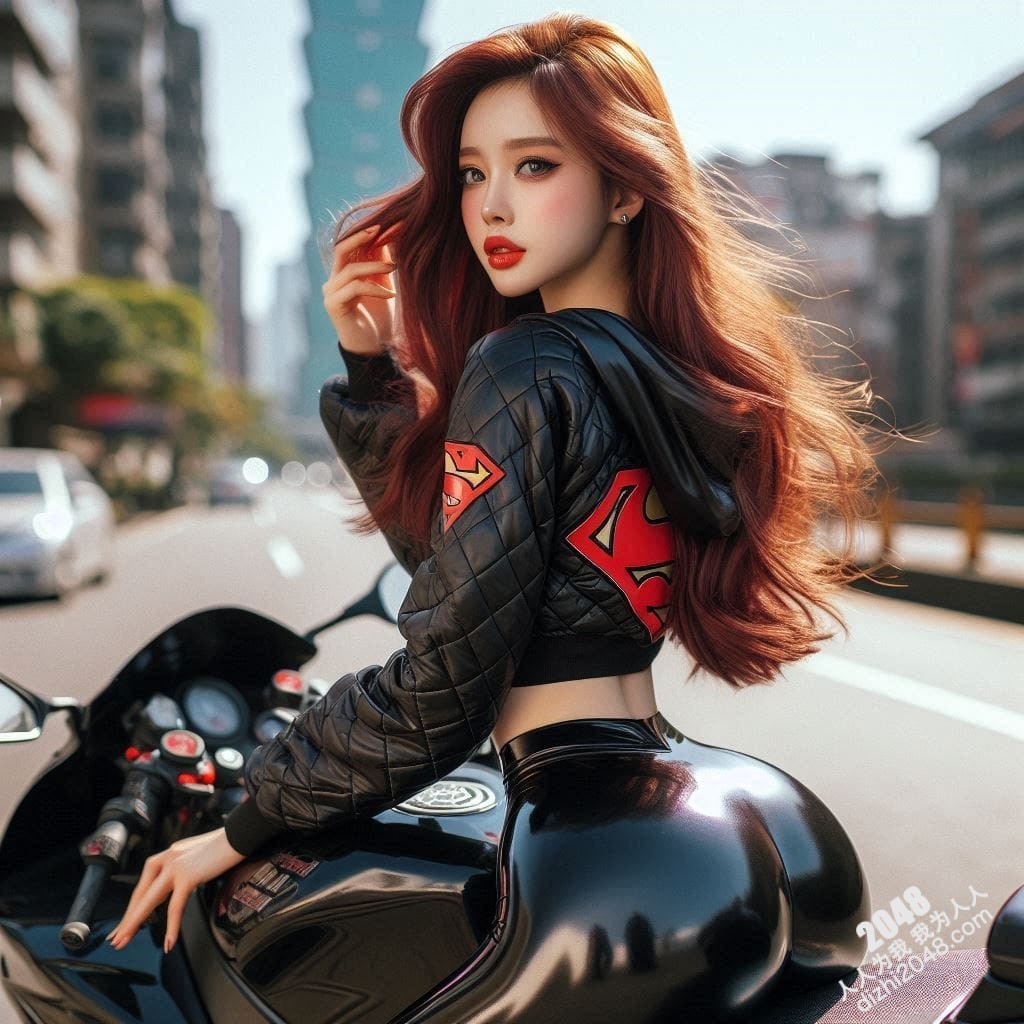 重机女神的魅惑：台北街头最性感尤物(10)