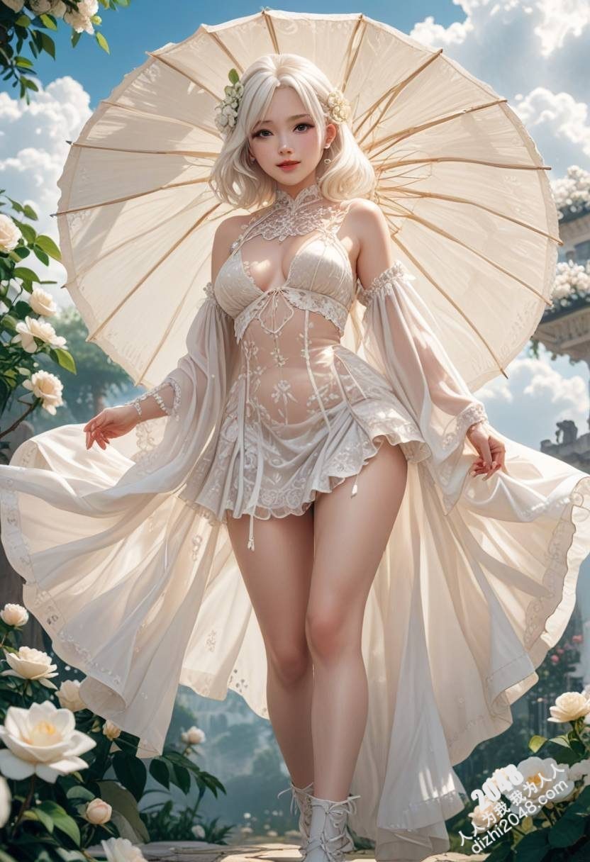纯白诱惑：春日花园的秘密邂逅(2)
