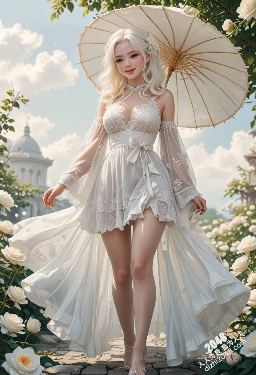 纯白诱惑：春日花园的秘密邂逅(25)