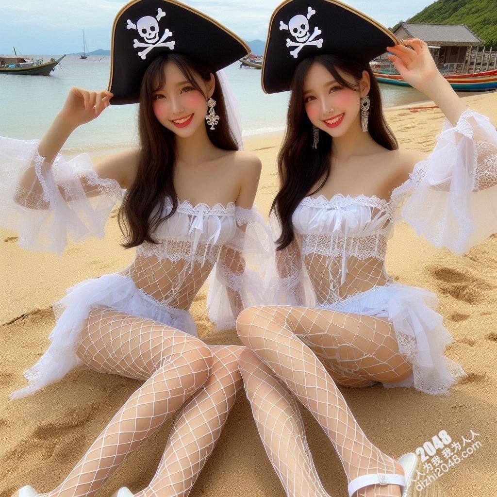 海滩上的黑色诱惑：双胞胎海盗宝贝的阳光假日(9)
