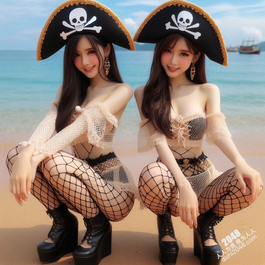 海滩上的黑色诱惑：双胞胎海盗宝贝的阳光假日(30)