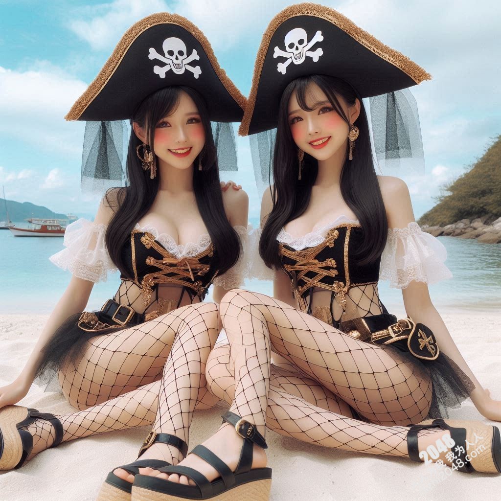 海滩上的黑色诱惑：双胞胎海盗宝贝的阳光假日(33)