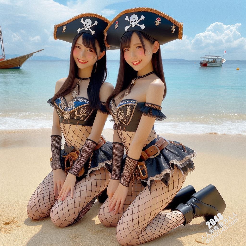海滩上的黑色诱惑：双胞胎海盗宝贝的阳光假日(47)