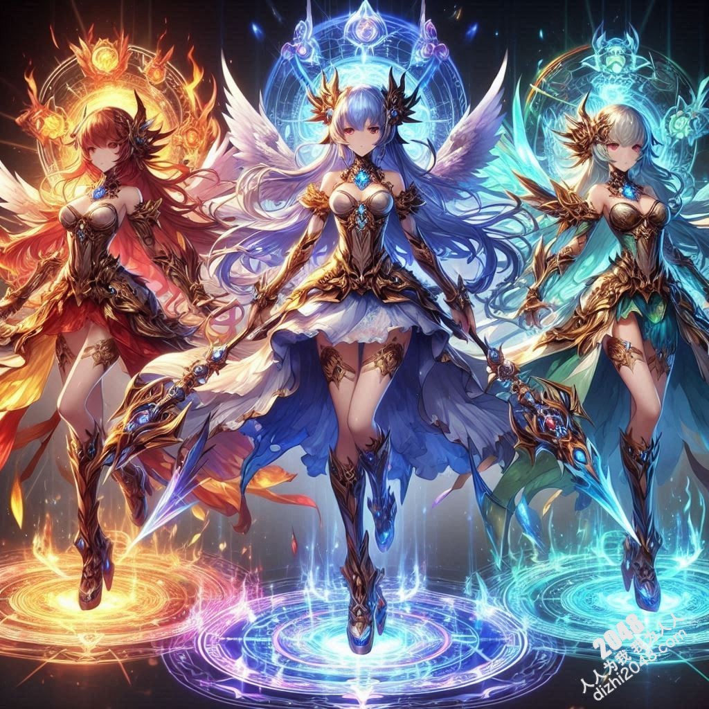 战斗女神：光明与烈焰的交响曲—一位女神的魅惑与力量(7)