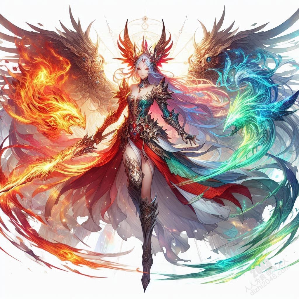 战斗女神：光明与烈焰的交响曲—一位女神的魅惑与力量(16)