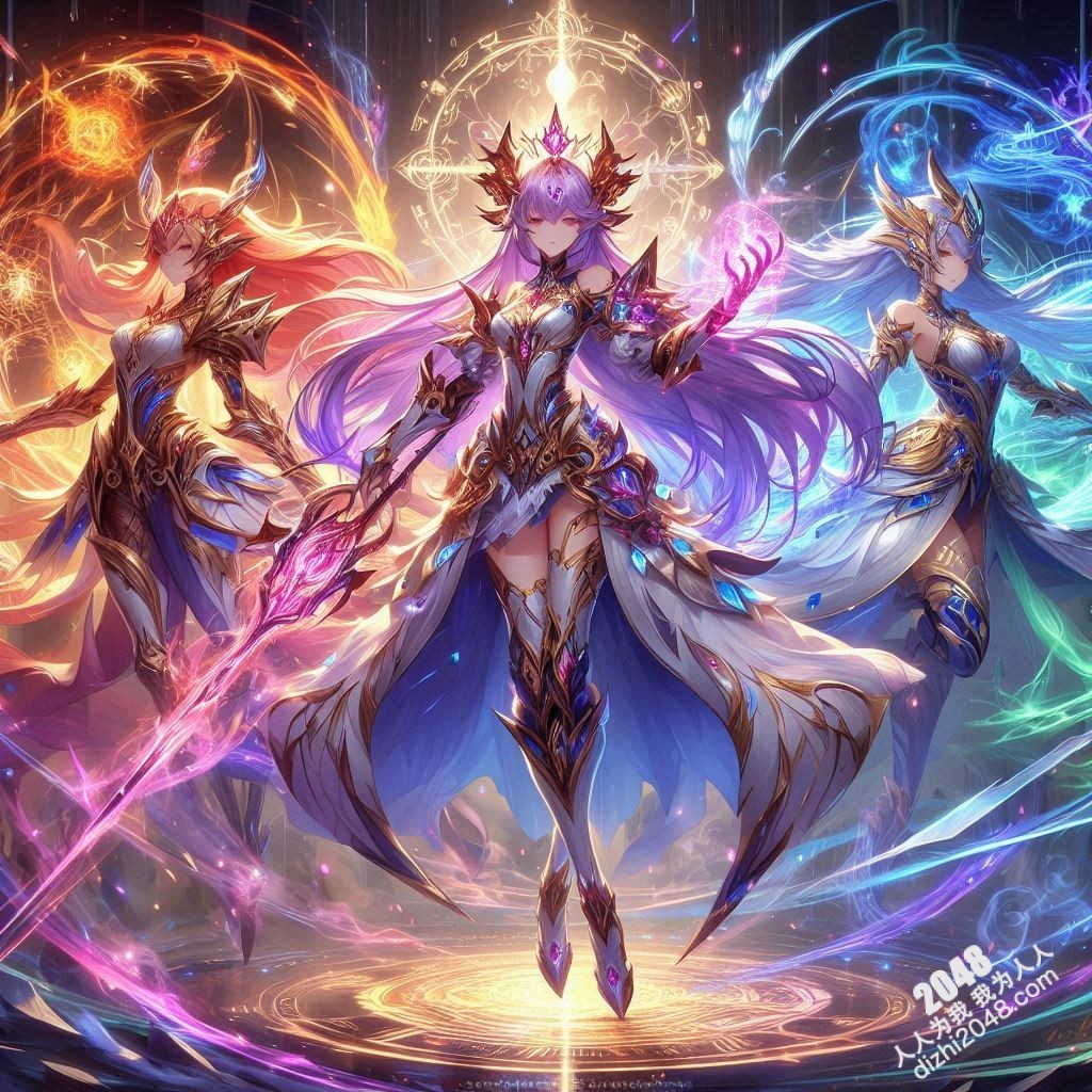 战斗女神：光明与烈焰的交响曲—一位女神的魅惑与力量(25)