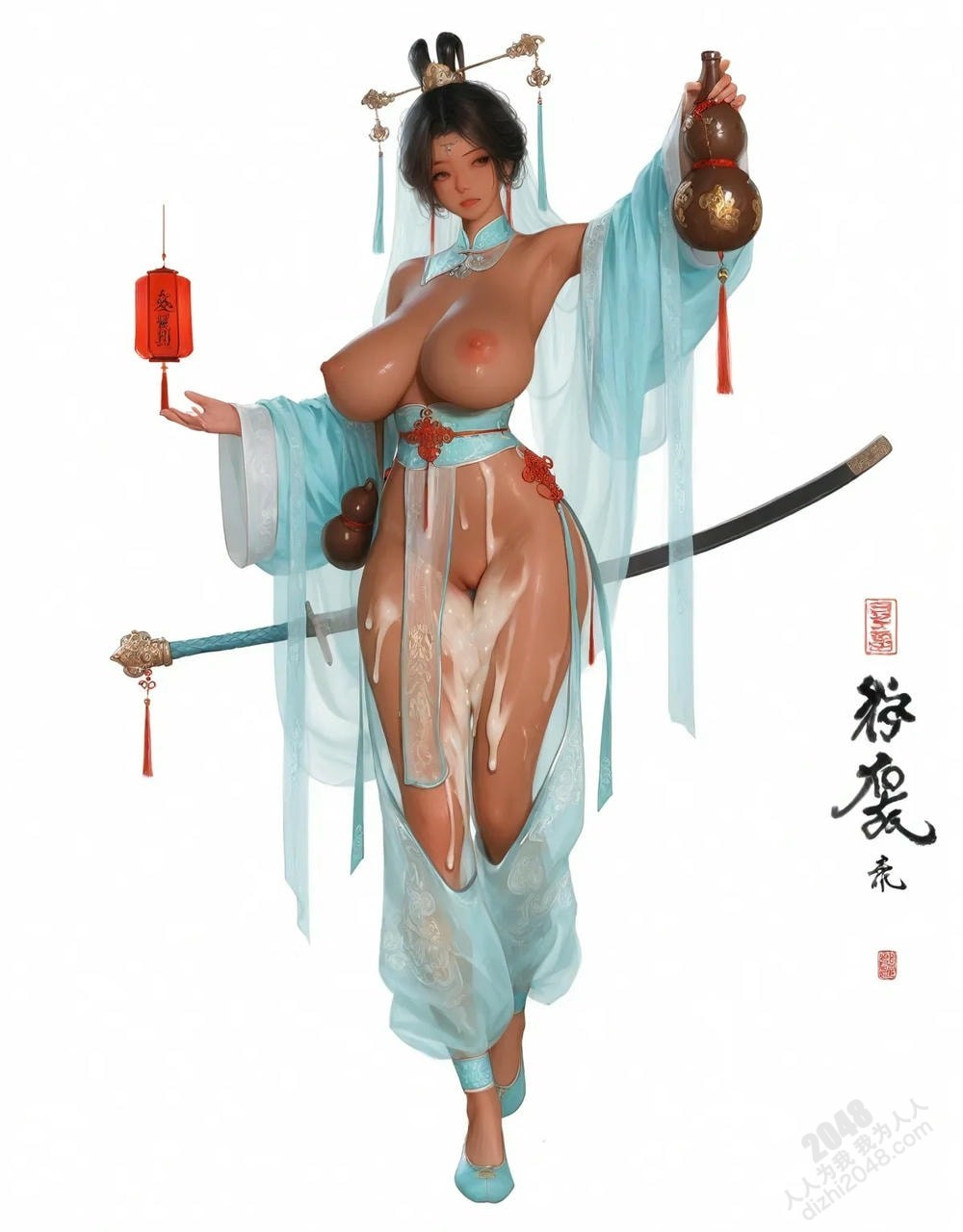 中式古典仙侠：绝色少女的禁忌之美(5)