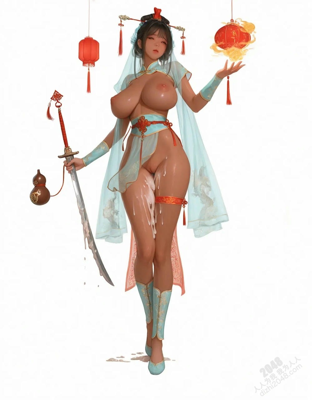 中式古典仙侠：绝色少女的禁忌之美(6)