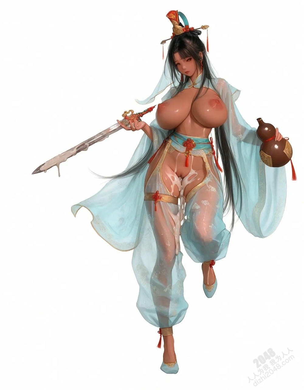 中式古典仙侠：绝色少女的禁忌之美(13)