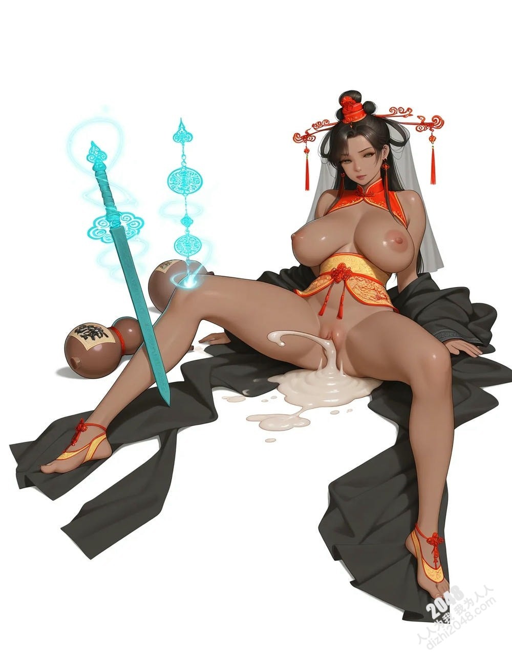 中式古典仙侠：绝色少女的禁忌之美(18)