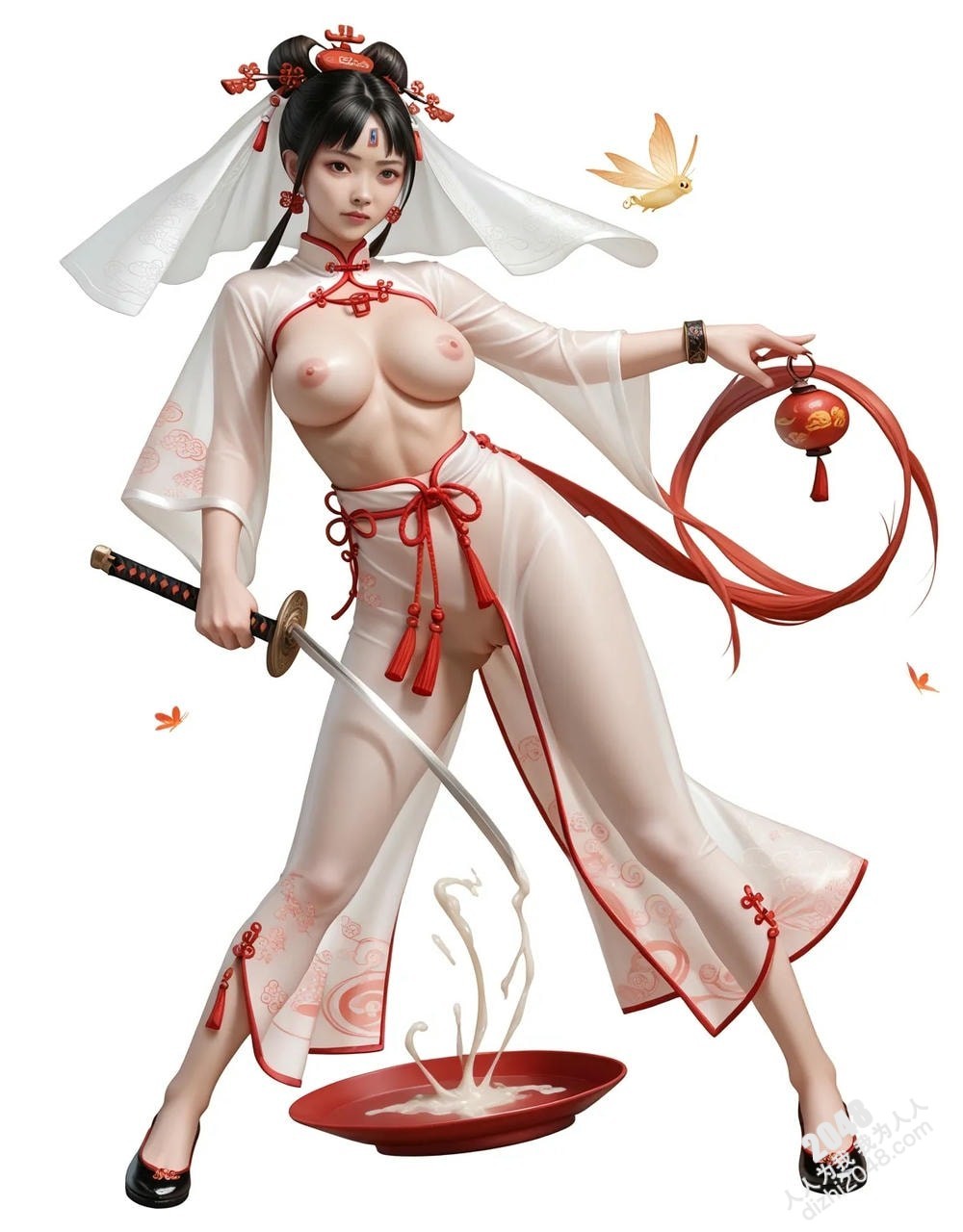 中式古典仙侠：绝色少女的禁忌之美(21)