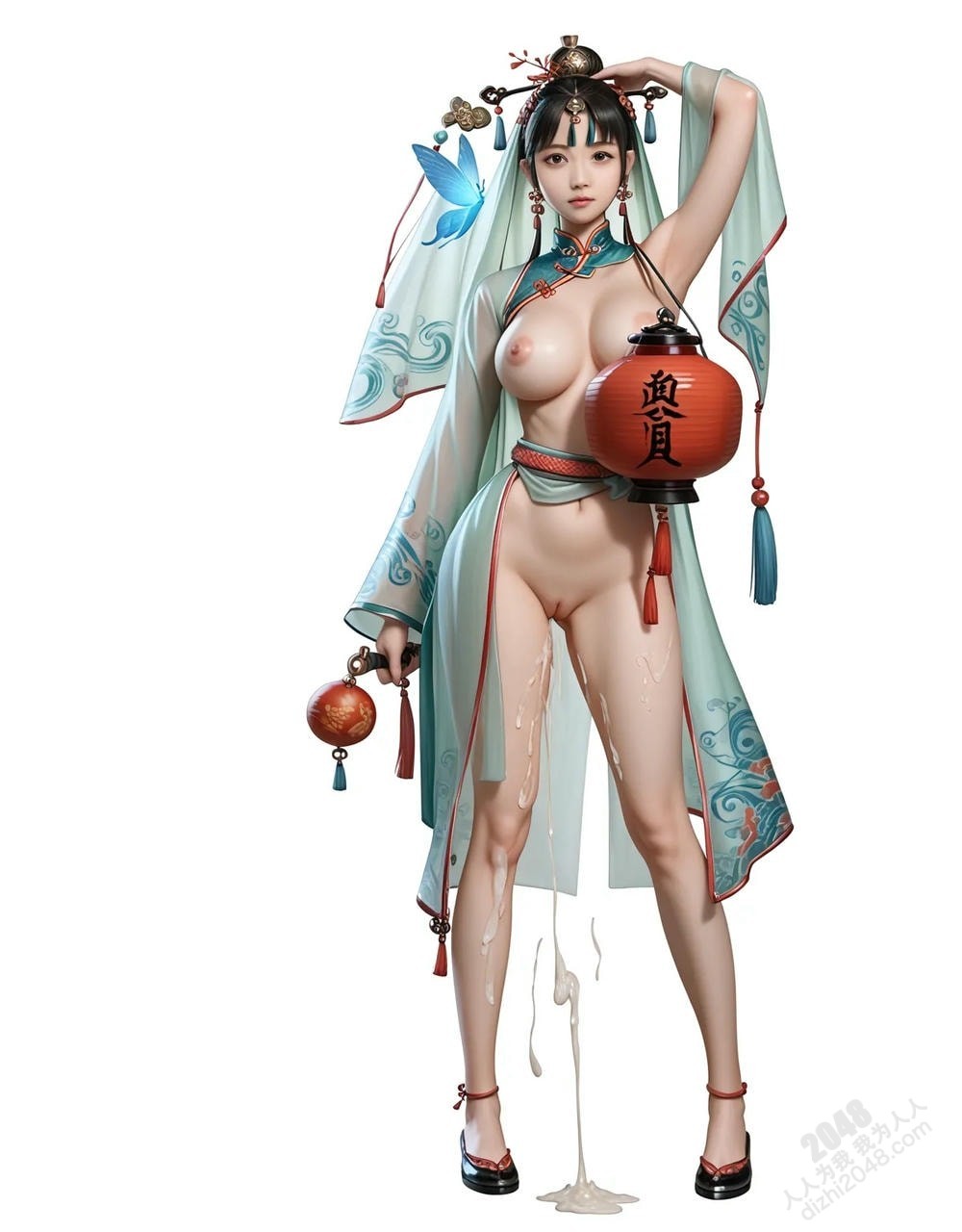 中式古典仙侠：绝色少女的禁忌之美(28)