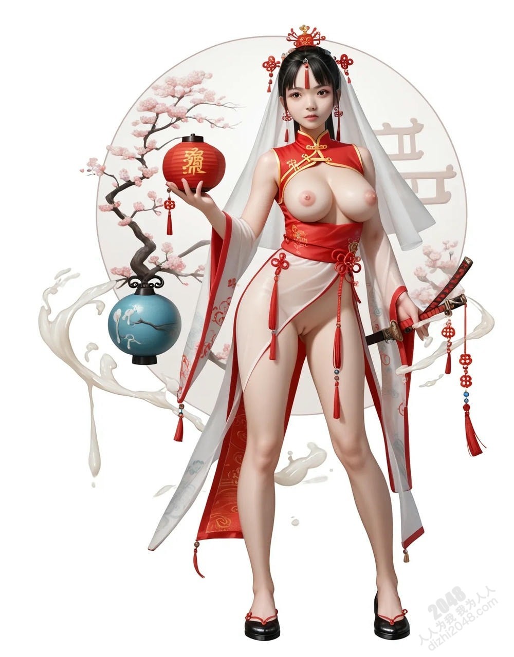 中式古典仙侠：绝色少女的禁忌之美(30)