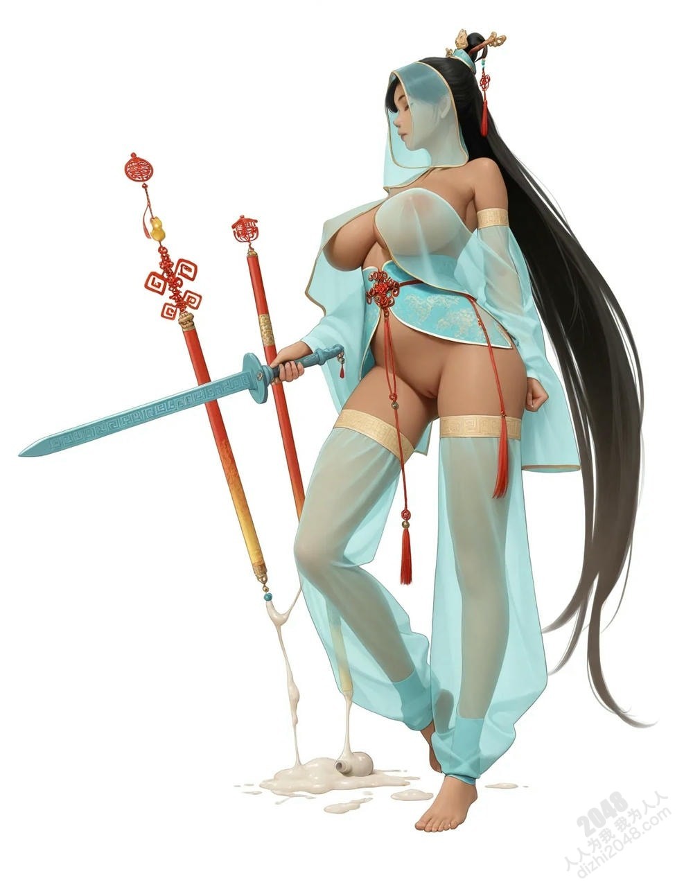 绝色佳人：中式古風仙俠少女的誘惑(8)