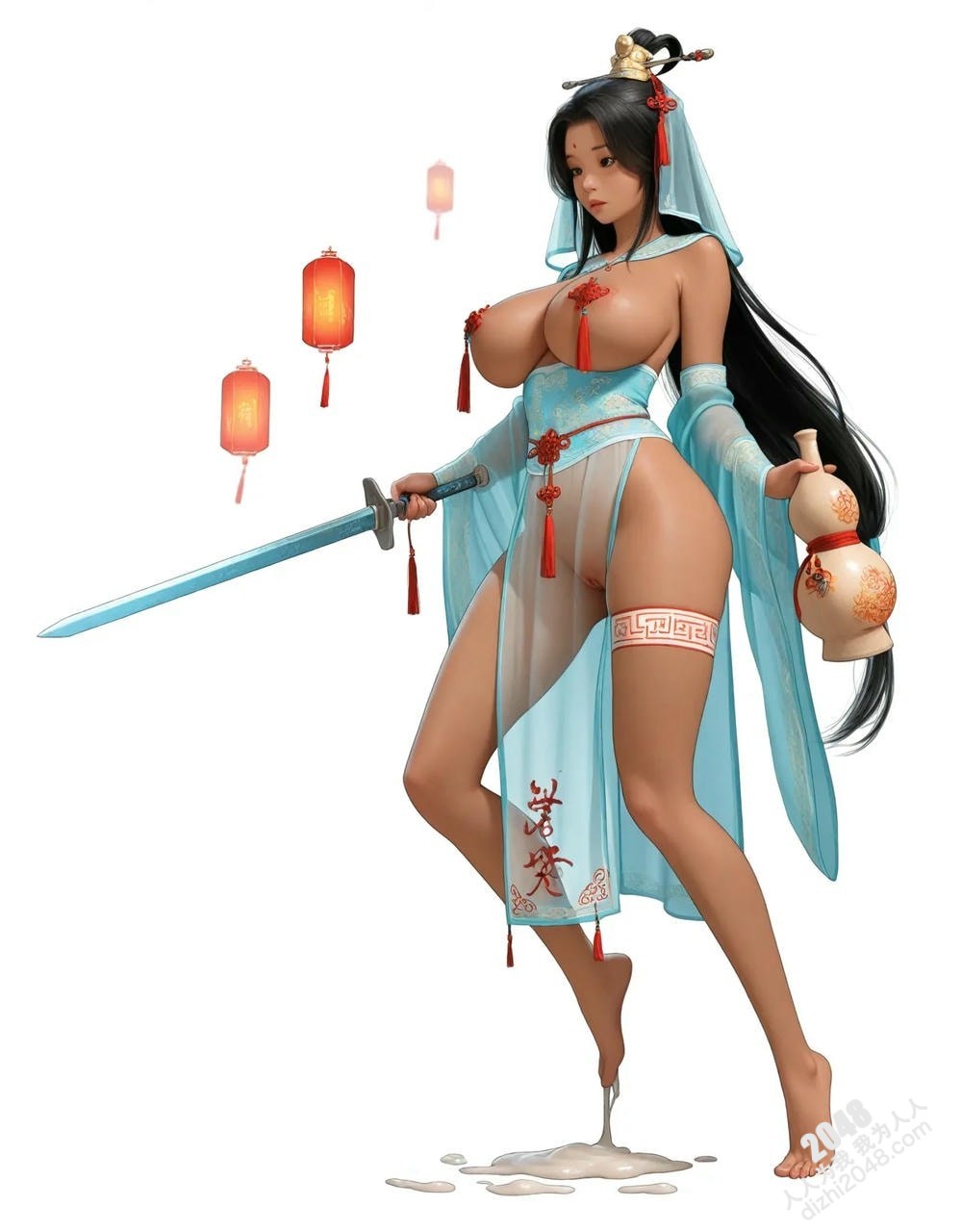 绝色佳人：中式古風仙俠少女的誘惑(10)
