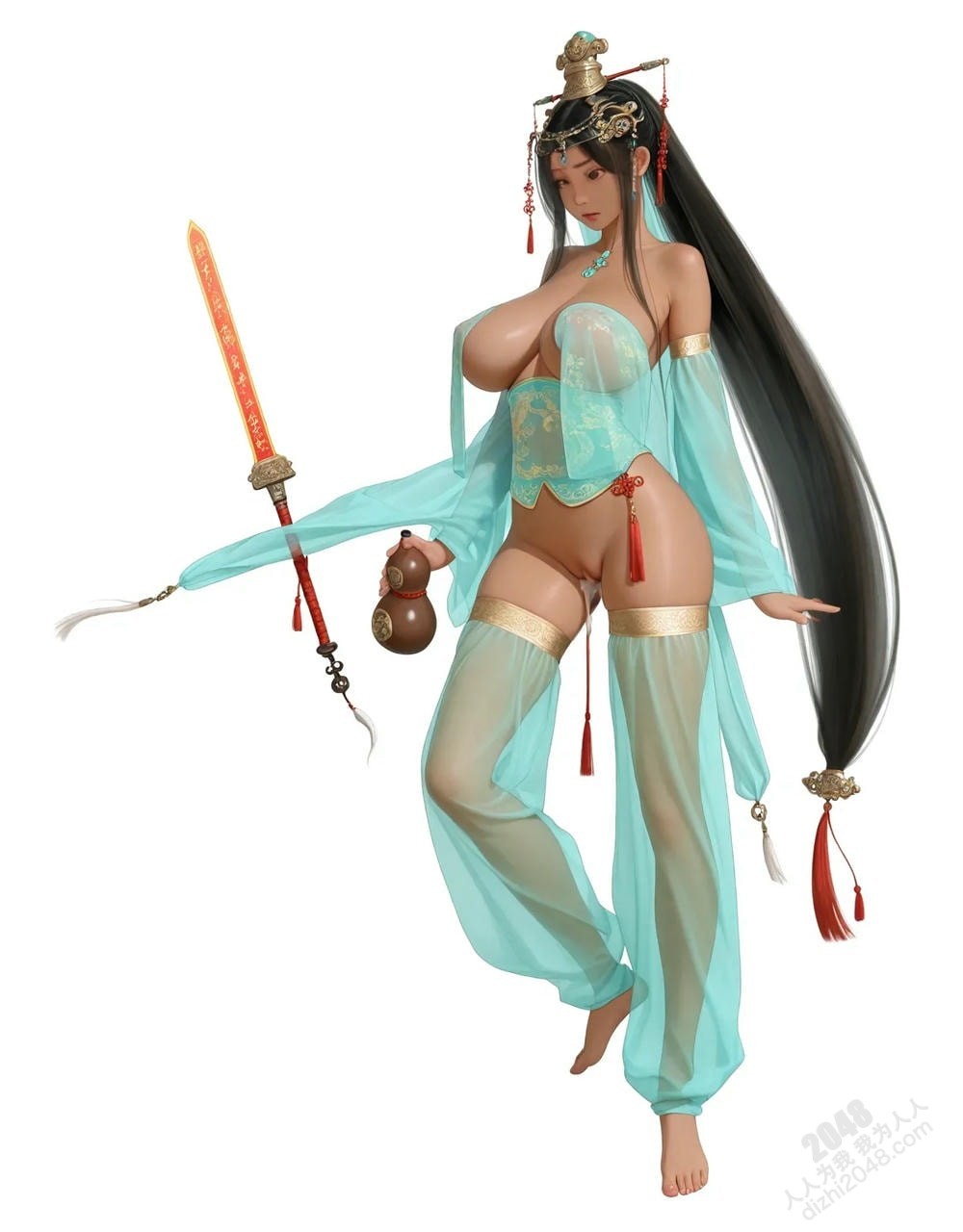 绝色佳人：中式古風仙俠少女的誘惑(9)