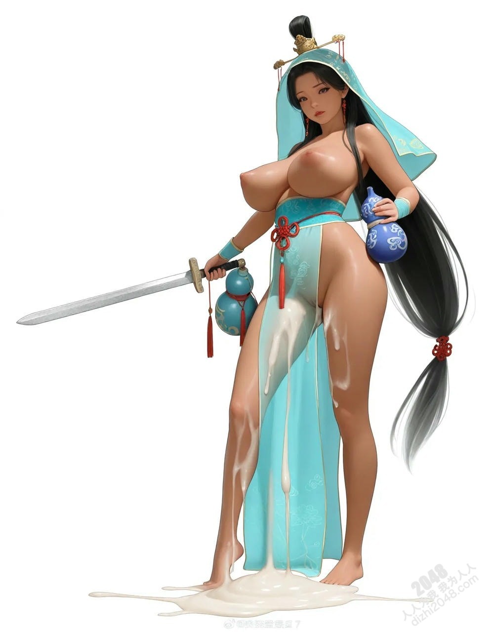 绝色佳人：中式古風仙俠少女的誘惑(11)