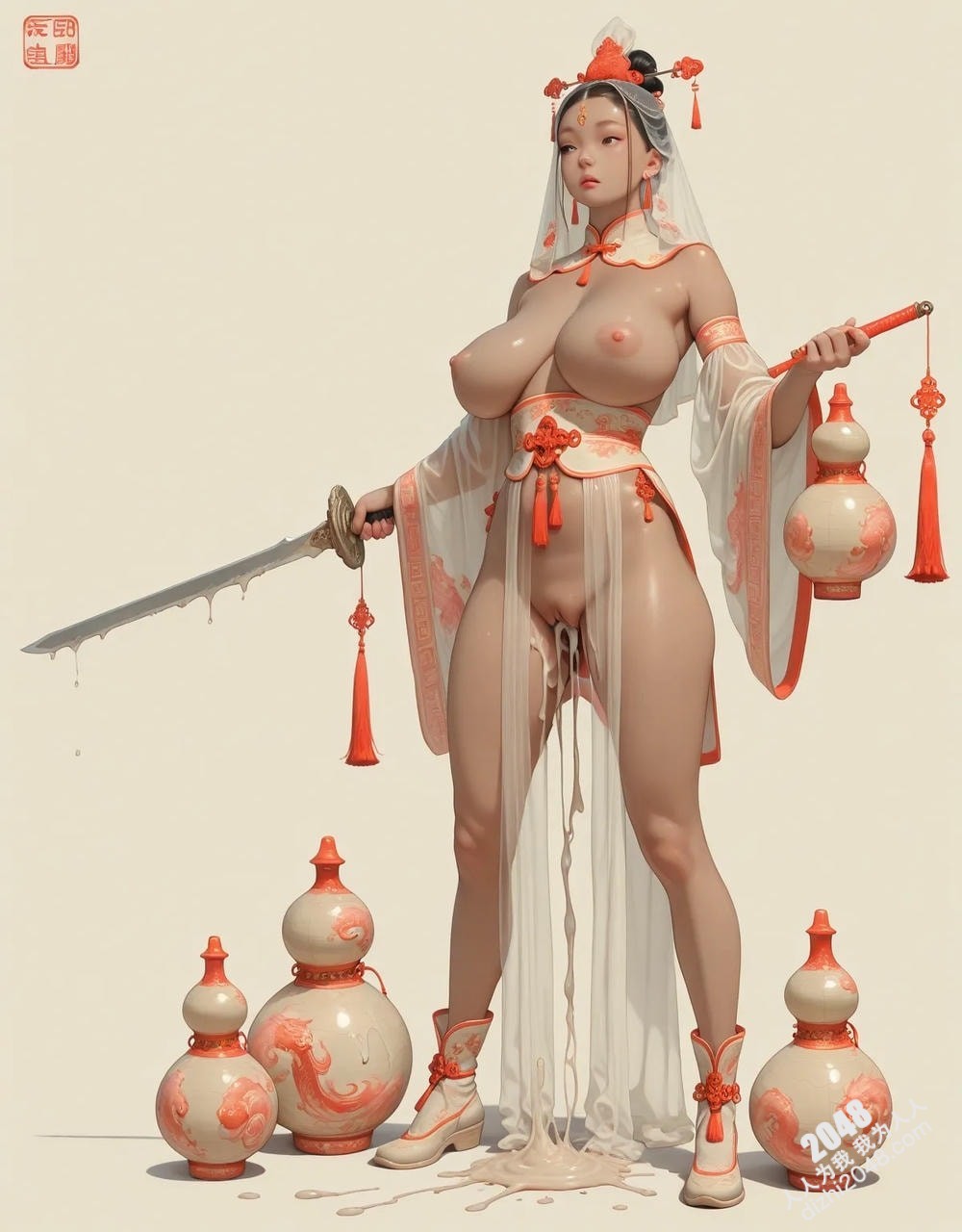 绝色佳人：中式古風仙俠少女的誘惑(22)