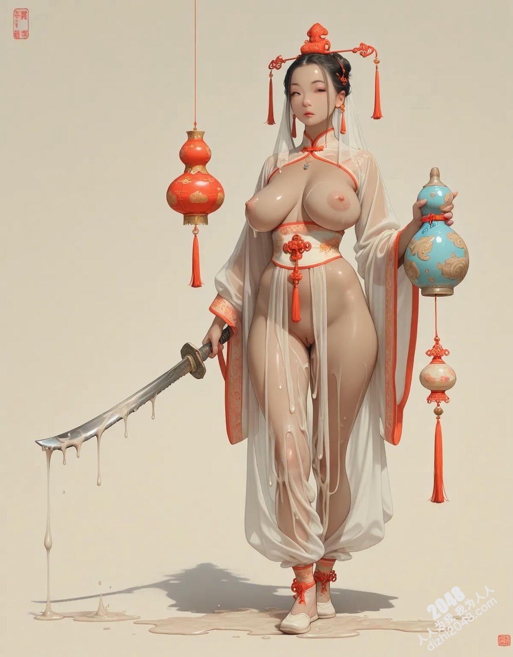 绝色佳人：中式古風仙俠少女的誘惑(24)
