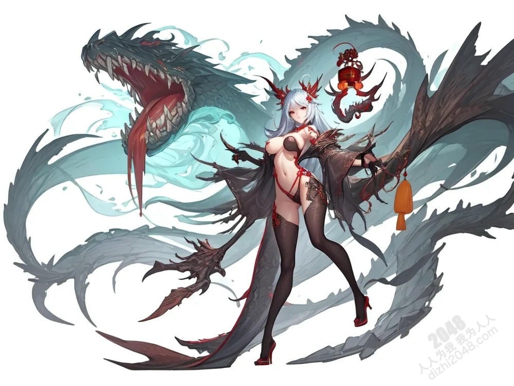 人像系列：废墟妖姬的魅惑诱惑—33号作品，东方奇幻风，性感妖女，古建筑背景，人体艺术，禁忌之美(29)