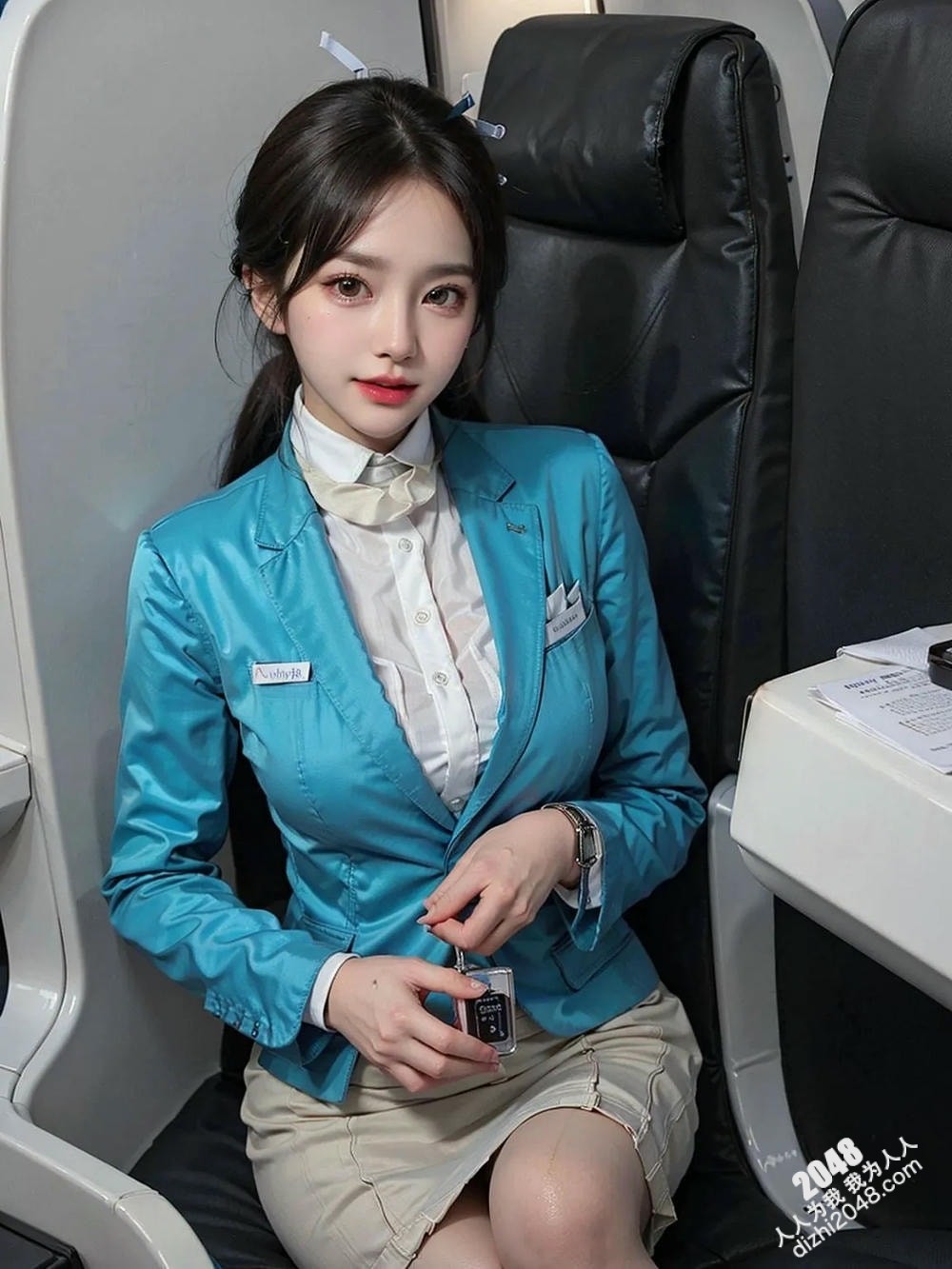 制服诱惑：空姐Kaori的魅惑之旅(17)